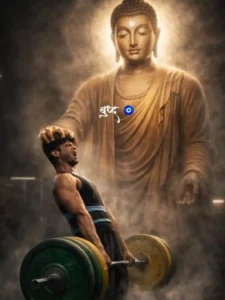 Buddha gym photo editing