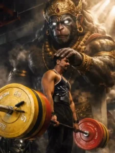 gym bajarangbali ai photo editing prompt