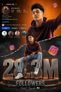 instagram milestone poster photo editing