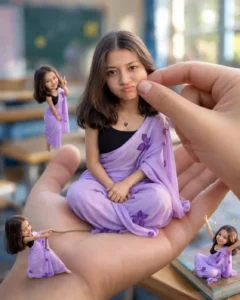 mini cartoon ai photo editing prompt