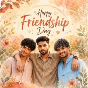 Friendship day boys photo editing
