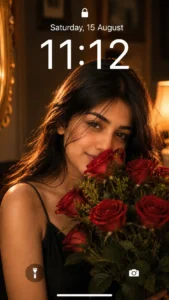 Girl with rose Cinemetic photo editing
