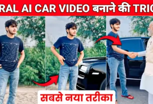 Modi Ji Car Driving Handshake AI Video Generator Prompt