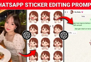 Trending ChatGpt WhatsApp Sticker Editing Prompts