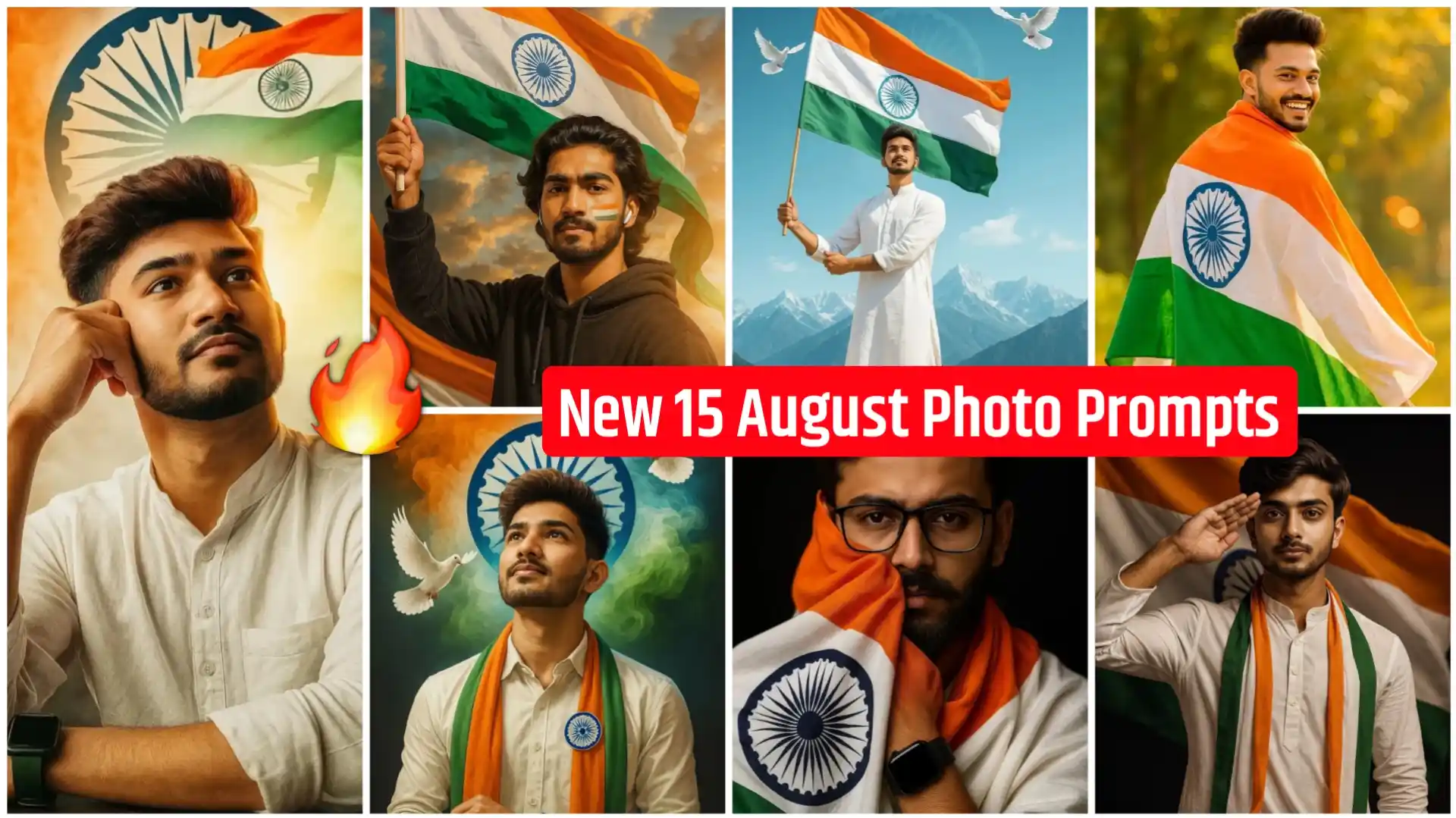 New 15 to August AI Photo Editing Prompts