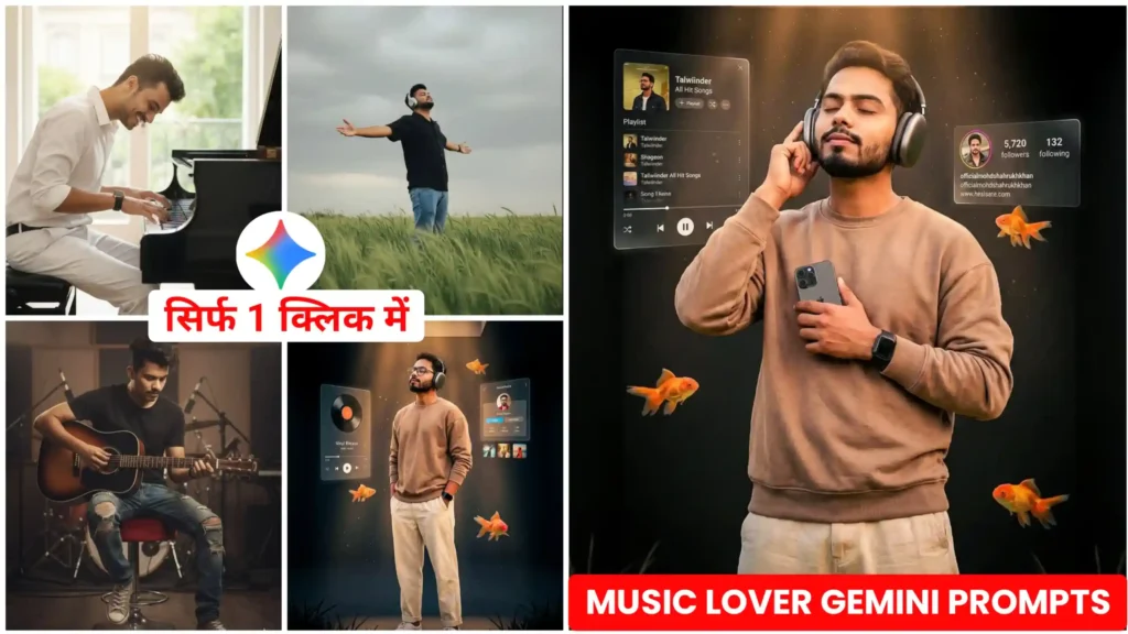Google Gemini Music Lover AI Photo Editing Prompts