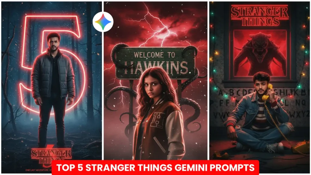 Google Gemini Stranger Things Ai Photo Editing Prompts