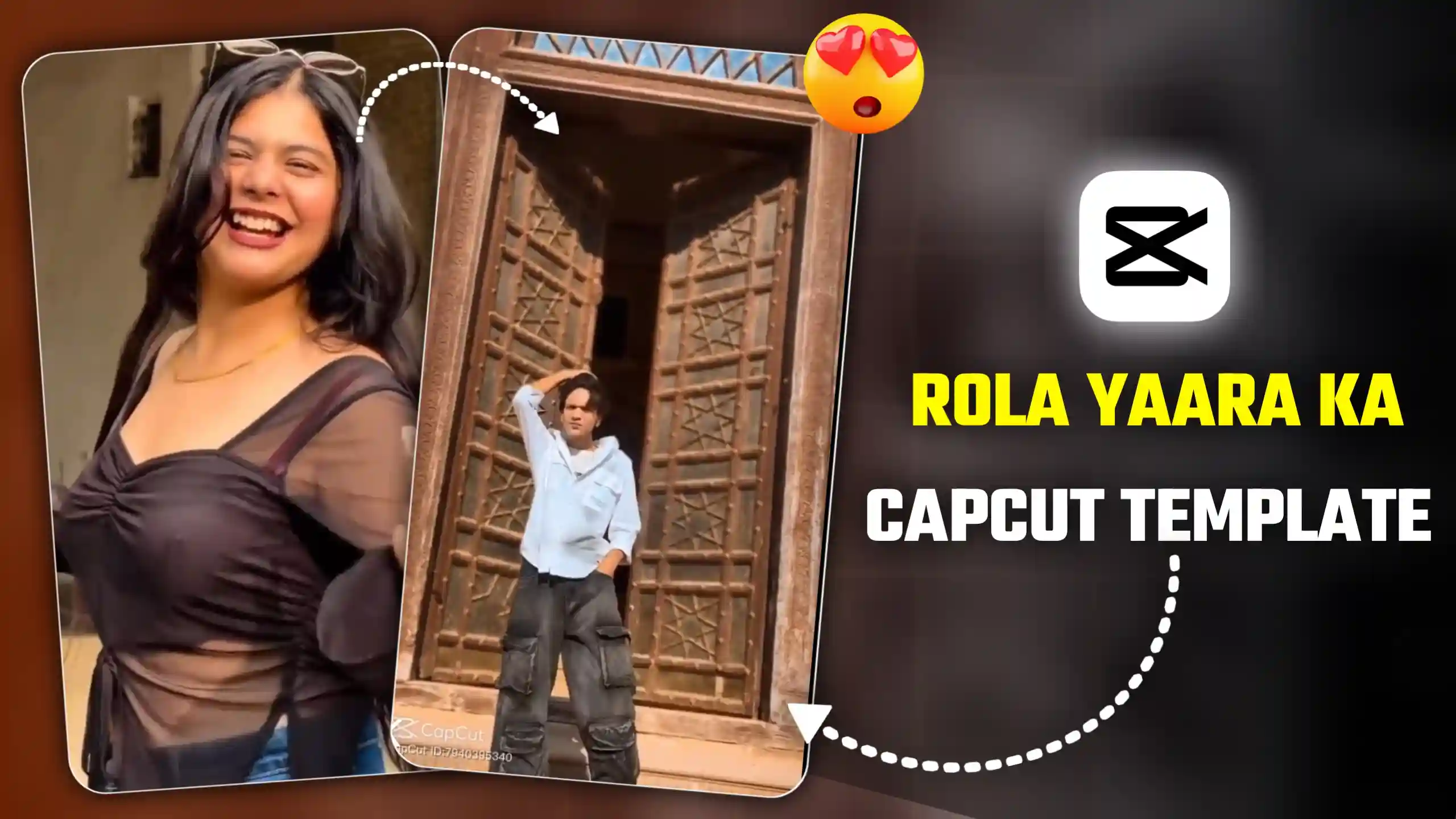 Rola Yaara Ka Capcut Template