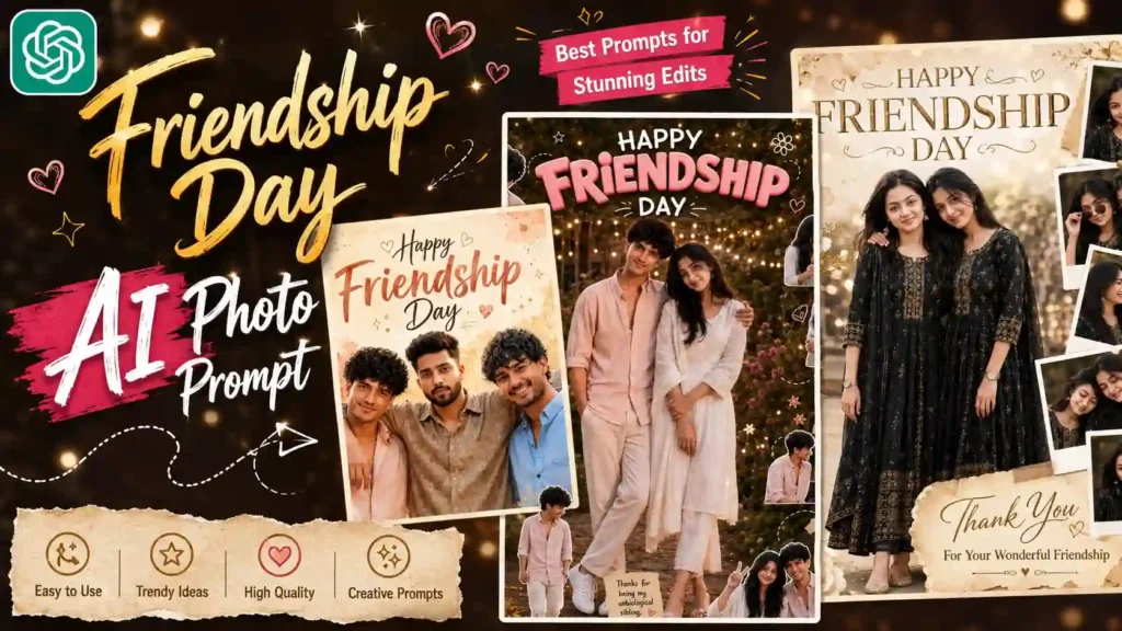 Friendship Day Ai Photo Editing Prompts